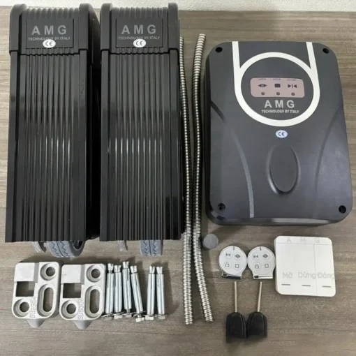 Motor con rùa tự động cổng mở AMG